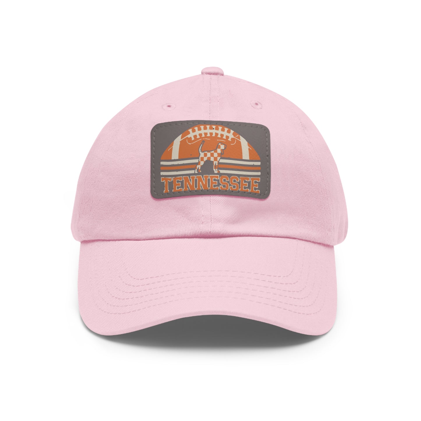 Tennessee Dad Hat with Leather Patch, Casual Hat, Sports Cap, Gift for Dads, Outdoor Hat, Summer Accessory