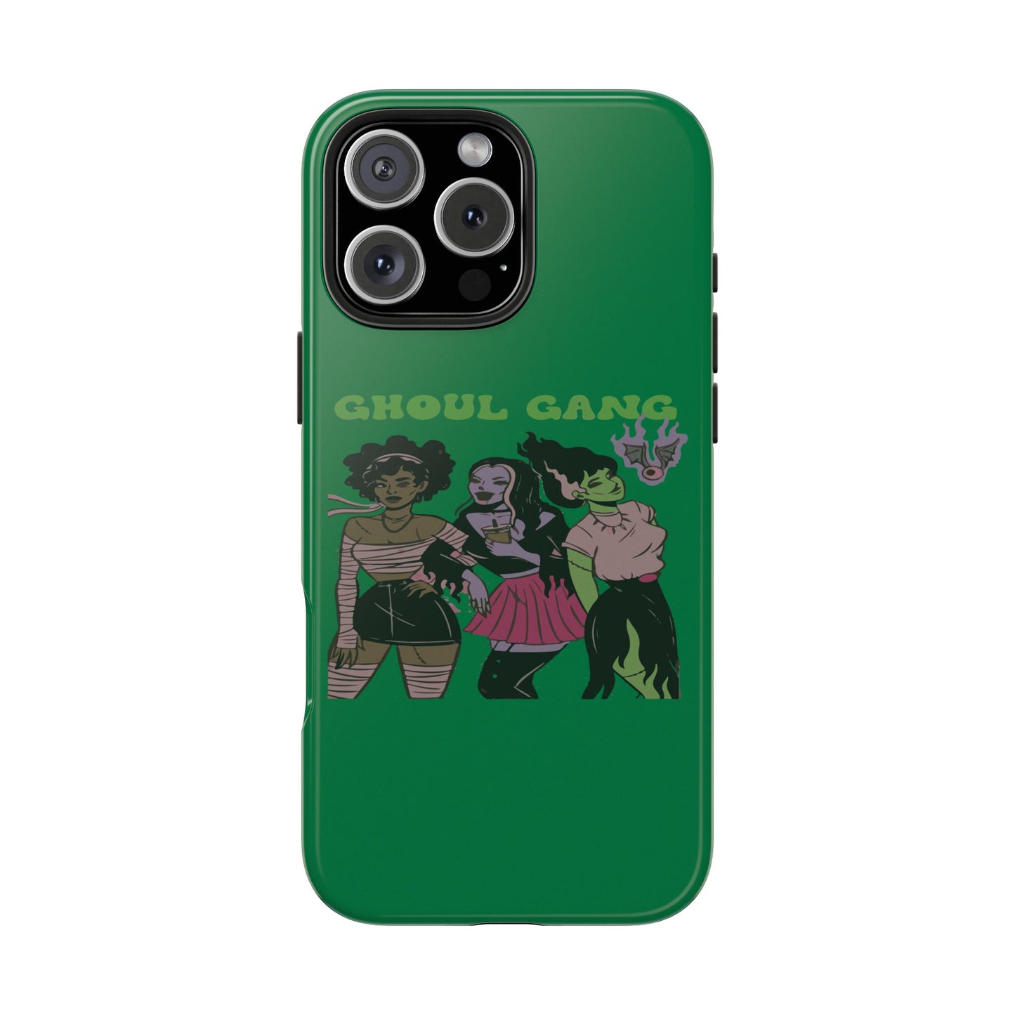 Ghoul Gang Tough Phone Case, Phone Accessory, Halloween Gift, Spooky Aesthetic, Durable Protection, Trendy Design