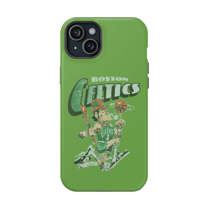 Boston Celtics Impact-Resistant Phone Case, Basketball Phone Cover, Sports Fan Gift, Sturdy Phone Case, NBA Merchandise, Team Spirit Decor