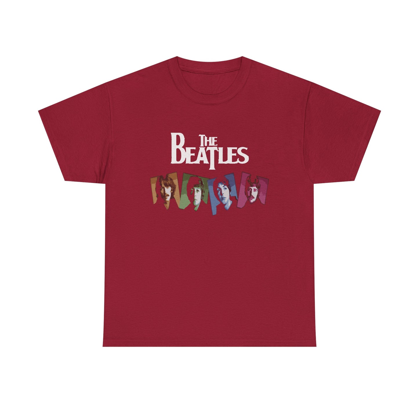 Retro Beatles Graphic Tee - Vintage Unisex Heavy Cotton T-Shirt, Music Lover Gift, 60s Inspired Fashion, Concert T-Shirt, Gift for Him/Her