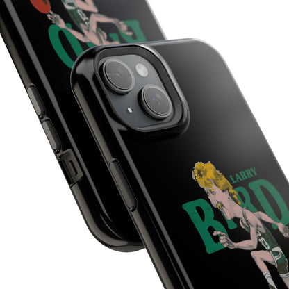 Larry Bird Impact-Resistant Phone Case, Sports Fan Gift, Basketball Accessories, Celtics Merchandise, Unique Phone Cover