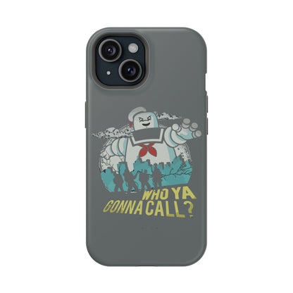 Ghostbuster-Inspired Tough Phone Case - Who Ya Gonna Call? - Perfect for Fans, Gift for Halloween, Geeky Accessories, Durable Protection