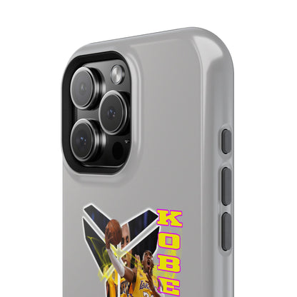 Impact-Resistant Phone Case — Bold Retro Basketball Graphic