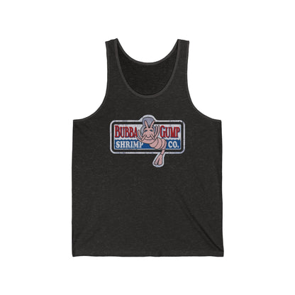 Bubba Gump Shrimp Co. Unisex Jersey Tank Top - Summer Vibes, Beachwear, Gift for Sea Lovers, Casual Day Out, BBQs, Outdoor Events