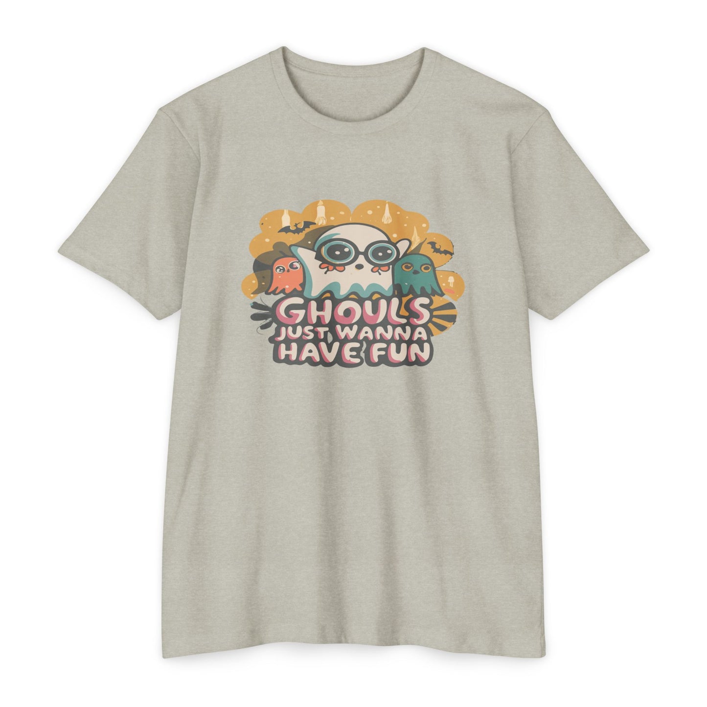 Halloween Fun Graphic Tee, Ghouls T-shirt, Unisex T-shirt, Spooky Shirt, Casual Halloween Apparel