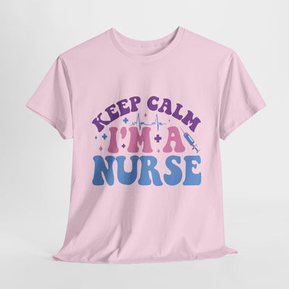 Nurse Appreciation Heavy Cotton Tee, Funny Nurse Gift, Medical Humor Shirt, Nurse Day Celebration Tee, Caregiver Outfit