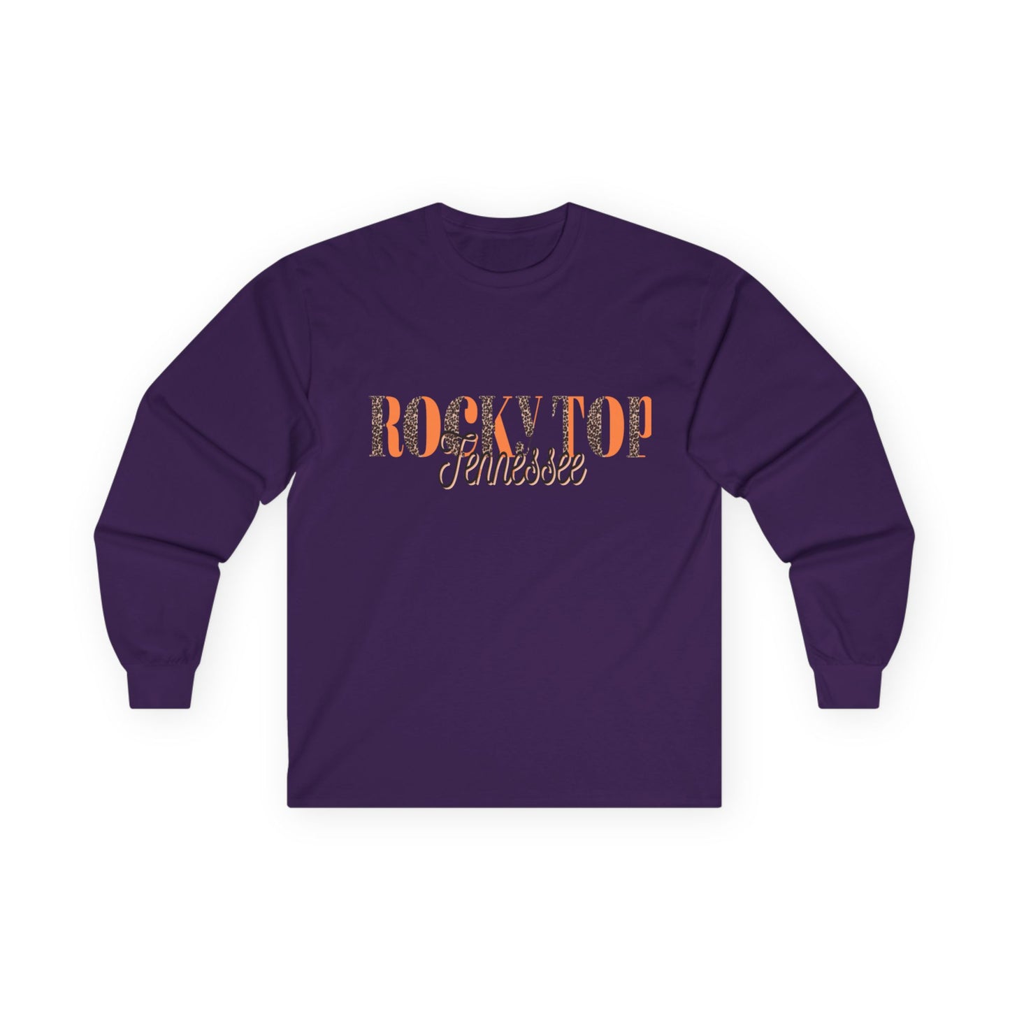 Rocky Top Tennessee Long Sleeve Tee — Vintage Script State Pride