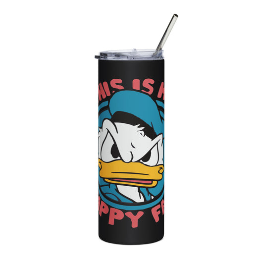 20oz Stainless Steel Tumbler - Funny Face Donald Duck