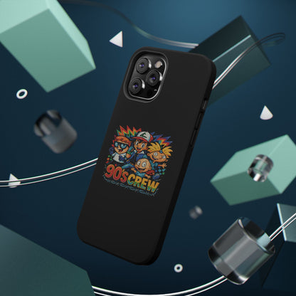 90s Crew Impact-Resistant Phone Case — Retro Cartoon Gamer Design