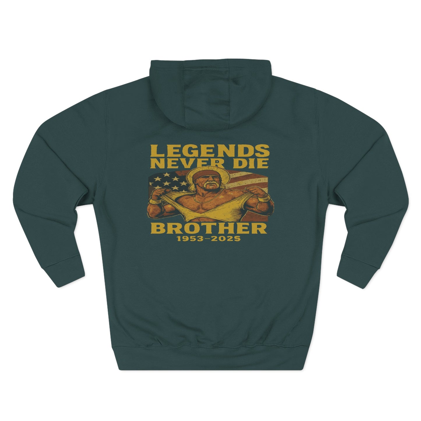 Legends Never Die Brother Memorial Hoodie — Tribute Fleece Pullover