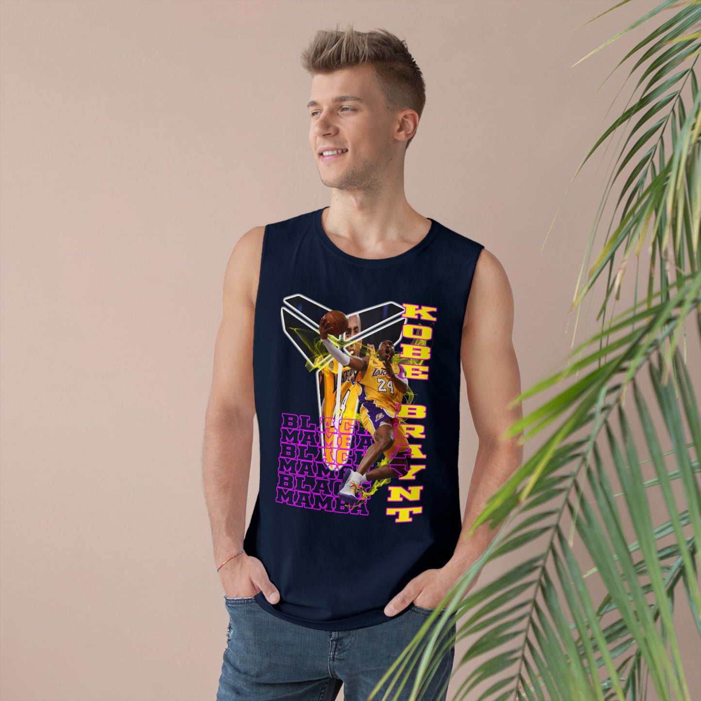 Kobe Bryant Unisex Tank Top, Basketball Apparel, Sports Fitness Gear, Tribute Shirt, Gift for Athletes, Summer Sportswear