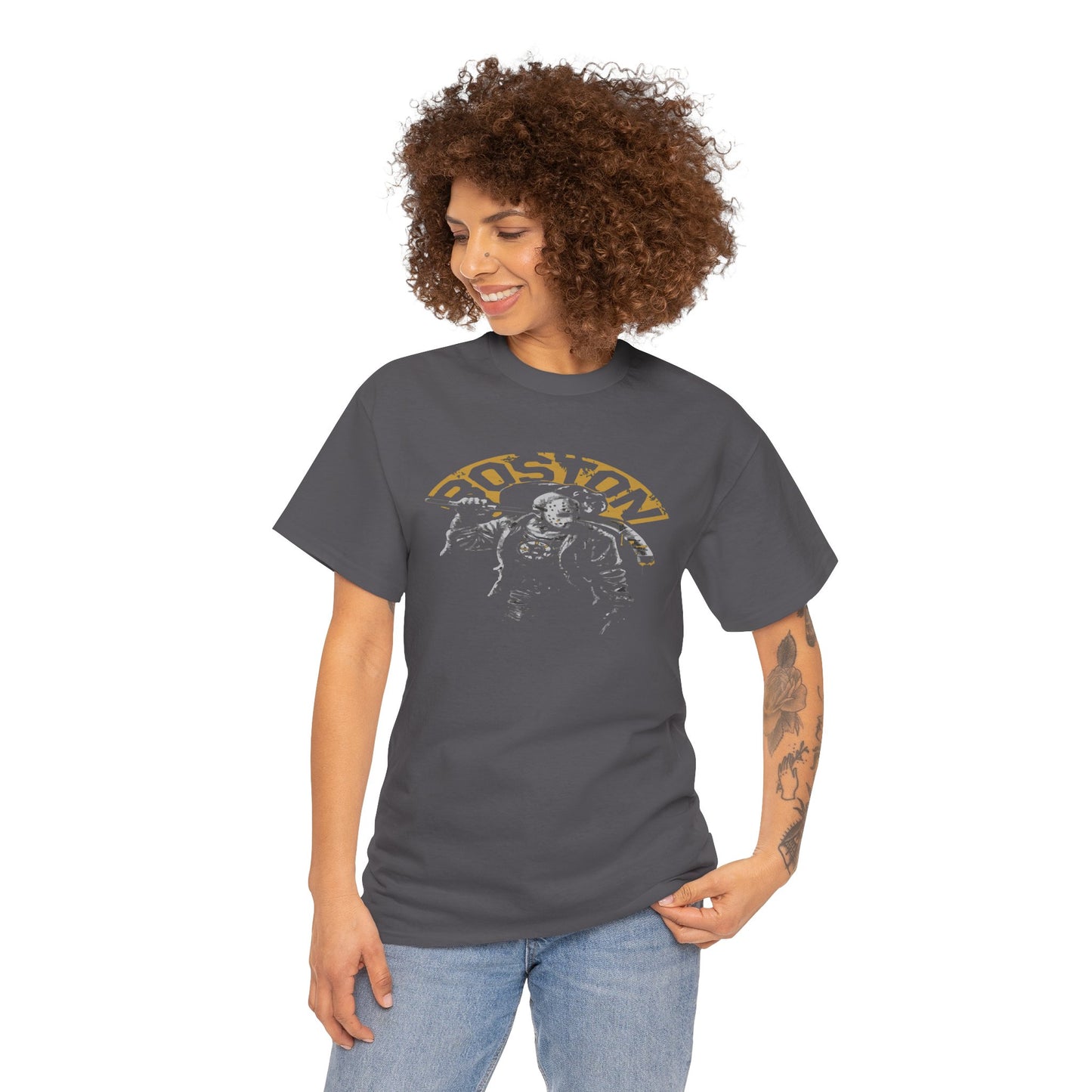 Boston Graphic Tee, Unisex Cotton T-Shirt, Casual Wear, Gift for Him/Her, Streetwear Style, Travel Souvenir, Boston Pride Shirt