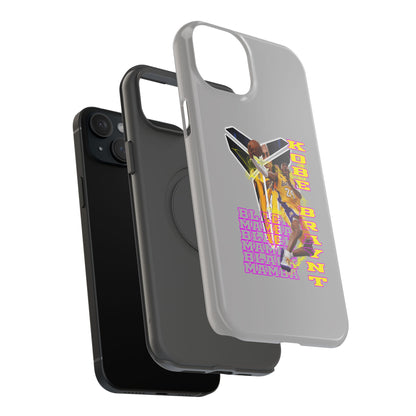 Impact-Resistant Phone Case — Bold Retro Basketball Graphic