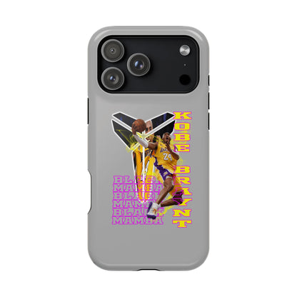 Impact-Resistant Phone Case — Bold Retro Basketball Graphic