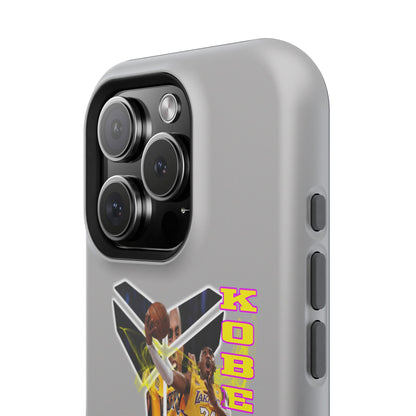 Impact-Resistant Phone Case — Bold Retro Basketball Graphic