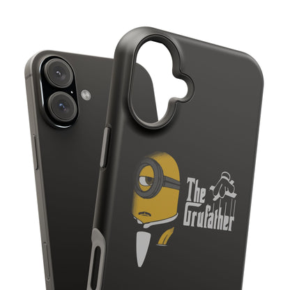 Magnetic Tough Cases: The Gruffather Phone Cover, Gift for Minions Fans, Unique Cell Phone Case, Durable Protective Case, Fun Cartoon Design