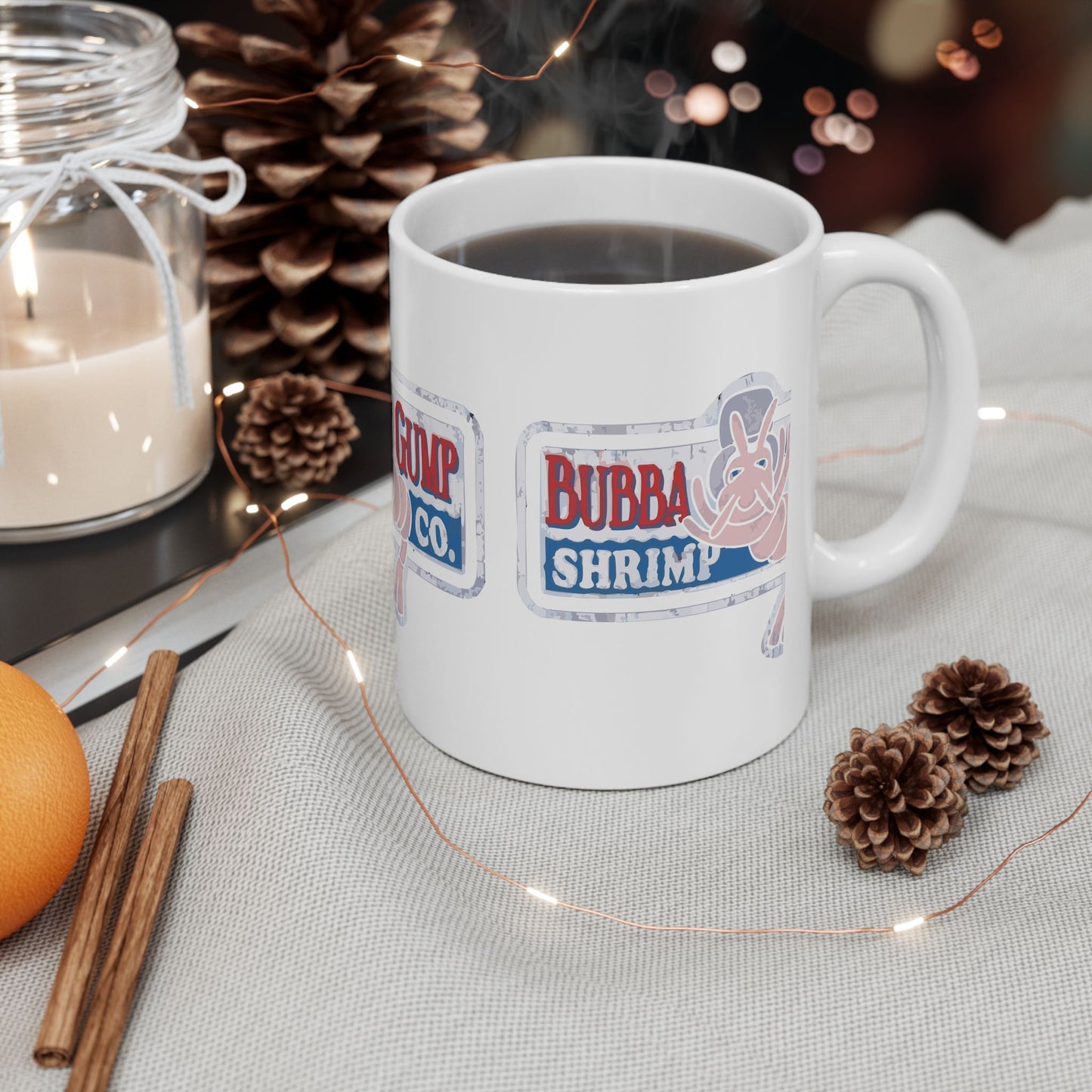 Bubba Gump Shrimp Co. Ceramic Coffee Mug - Fun Seafood Lover Gift, Nautical Decor, Beach Themed Kitchenware, Eco-Friendly Drinkware, [...]