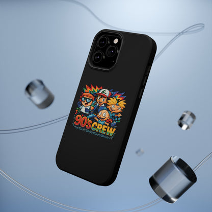 90s Crew Impact-Resistant Phone Case — Retro Cartoon Gamer Design