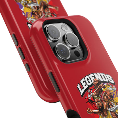 Legends Basketball Graphic Phone Case — Impact-Resistant iPhone Cover