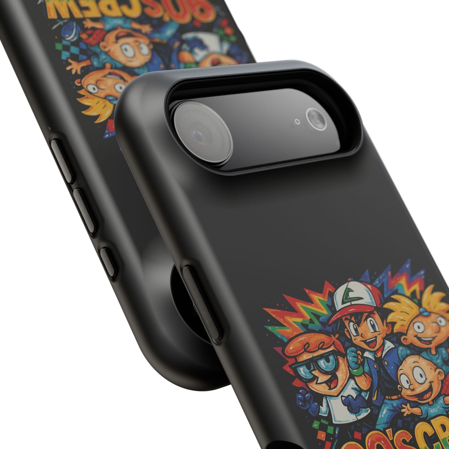 90s Crew Impact-Resistant Phone Case — Retro Cartoon Gamer Design