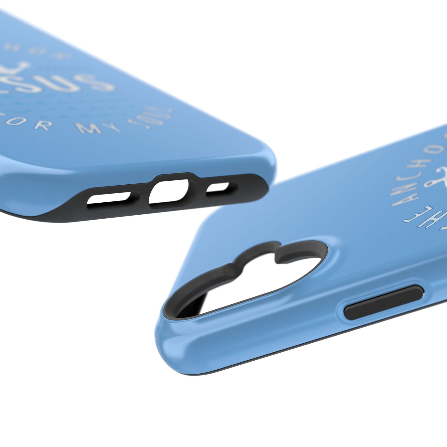 Jesus Anchor Phone Case, Christian Tech Accessories, Inspirational Gifts, Unique Phone Covers, Faith-Based Decor