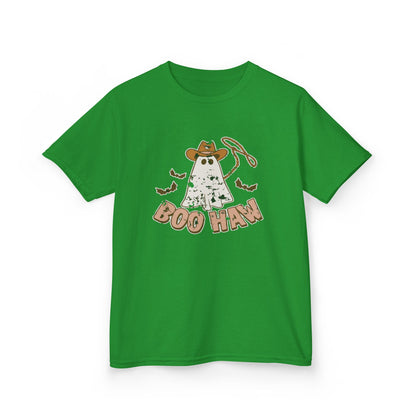 Boo Haunt Kids Tee, Halloween Shirt, Ghost Costume T-Shirt, Fun Kids Apparel, Spooky Party Outfit
