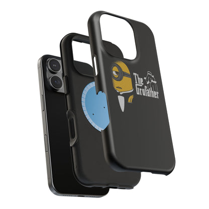 Magnetic Tough Cases: The Gruffather Phone Cover, Gift for Minions Fans, Unique Cell Phone Case, Durable Protective Case, Fun Cartoon Design