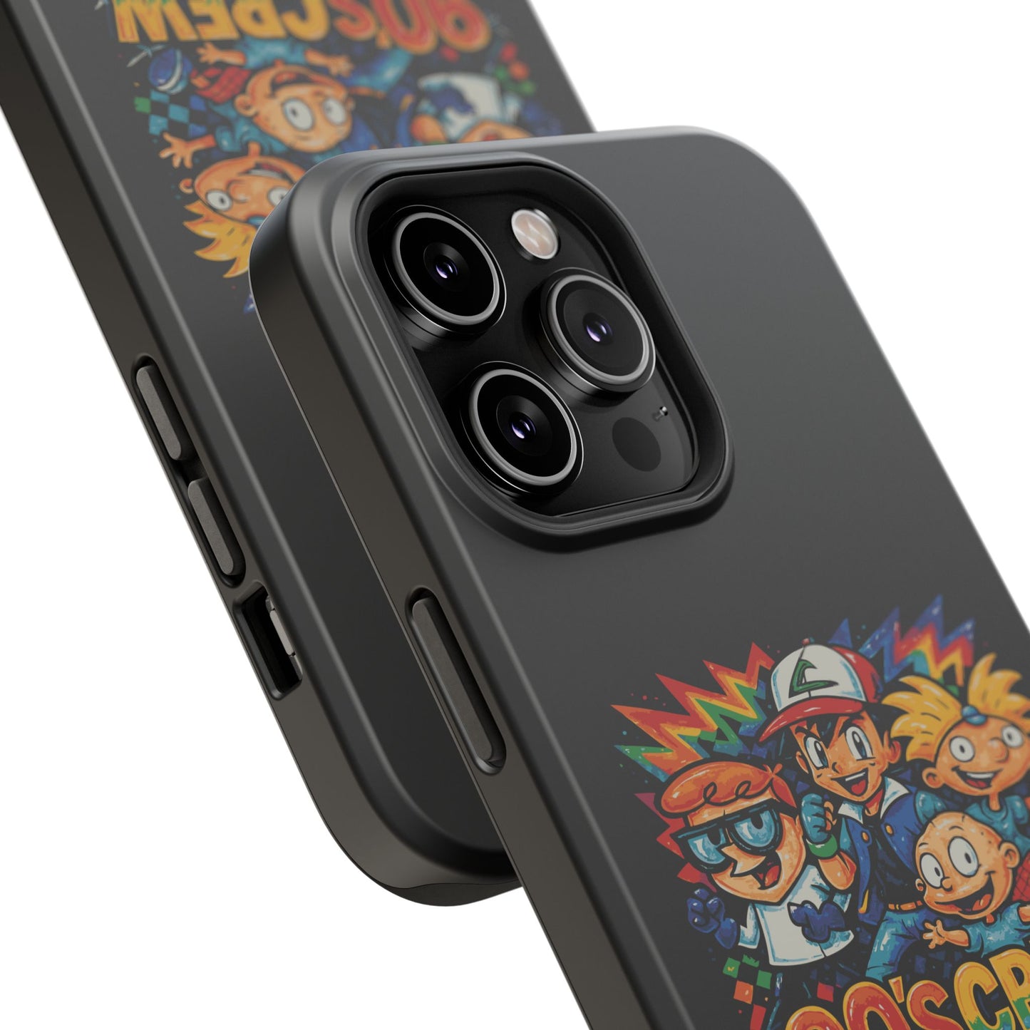 90s Crew Impact-Resistant Phone Case — Retro Cartoon Gamer Design