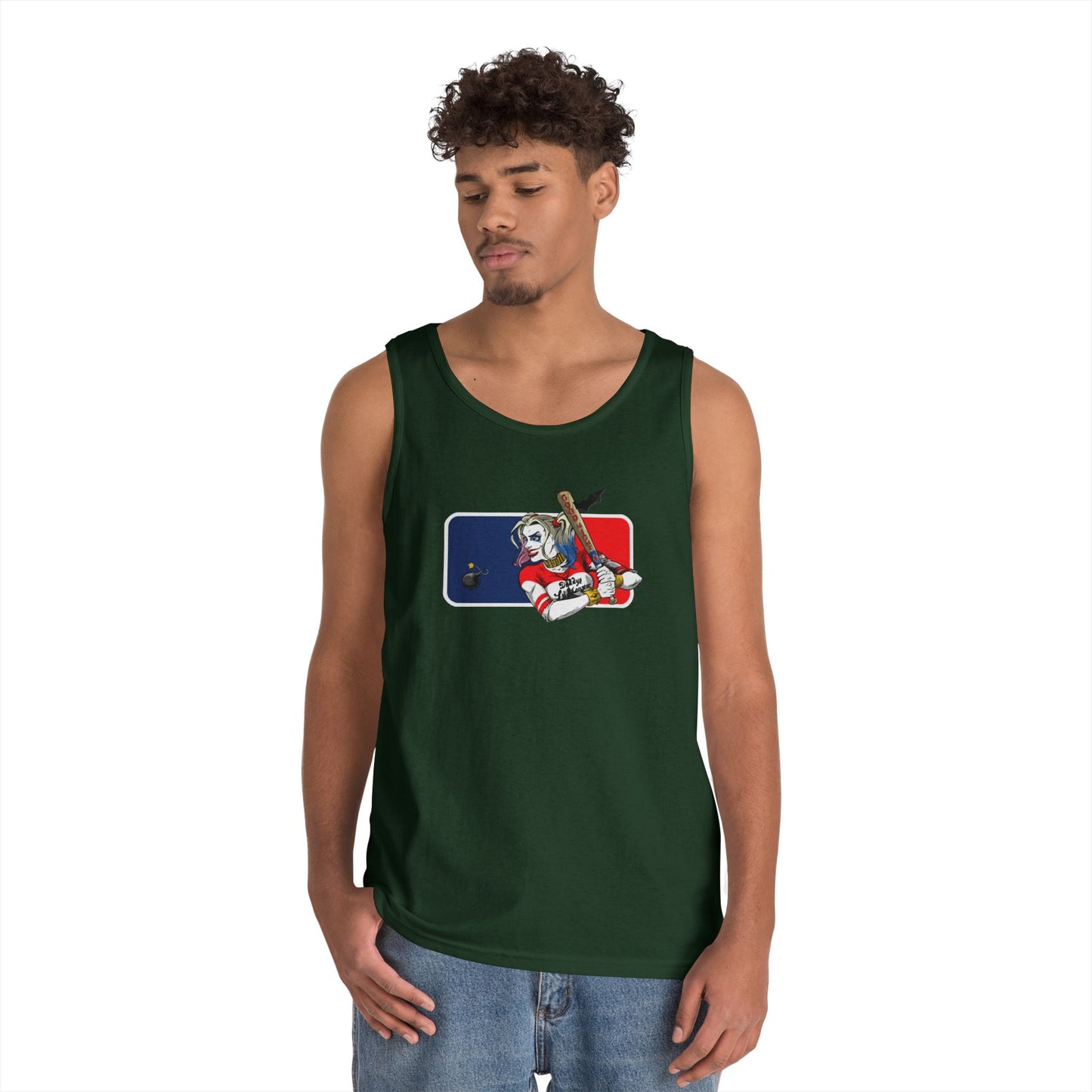 Harley Quinn Unisex Tank Top - DC MLB Summer Wear
