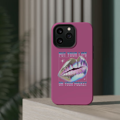 Stylish Magnetic Tough Phone Cases, Trendy Phone Accessories, Unique Gift Idea, Fun Expression Cases, Customizable Designs