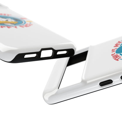 Tough Cases: This is My Happy Face Phone Case, Funny Phone Case, Donald Duck Case, Cute Phone Accessory, Gift for Disney Fans
