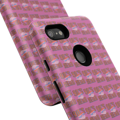 90s Vibe Phone Case, Retro Tough Cases, Gift for Nostalgia Lovers, Durable Phone Covers, 90s Themed Accessories