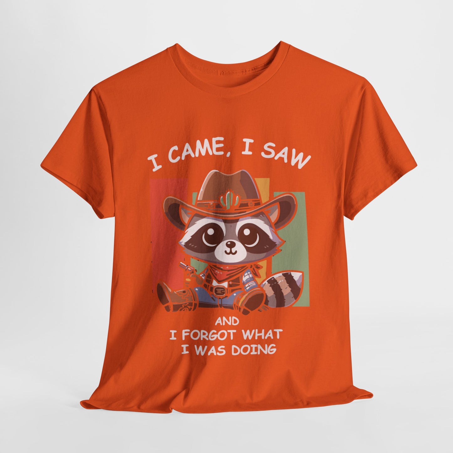 Fun Raccoon Graphic Tee, Cute Funny Animal T-Shirt, Unique Gift, Unisex Cotton Tee, Casual Wear, Birthday Gift, Humor Shirt