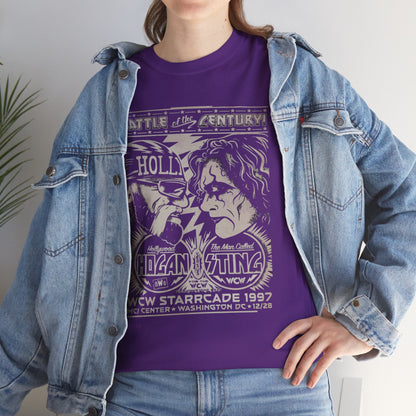 Vintage Wrestling Tee - Hulk vs Sting Retro Sports Nostalgia - Classic WCW Unisex Heavy Cotton Tee