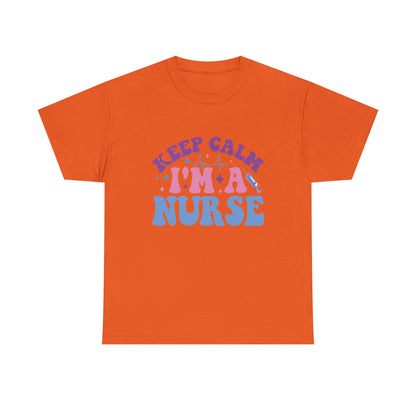 Nurse Appreciation Heavy Cotton Tee, Funny Nurse Gift, Medical Humor Shirt, Nurse Day Celebration Tee, Caregiver Outfit