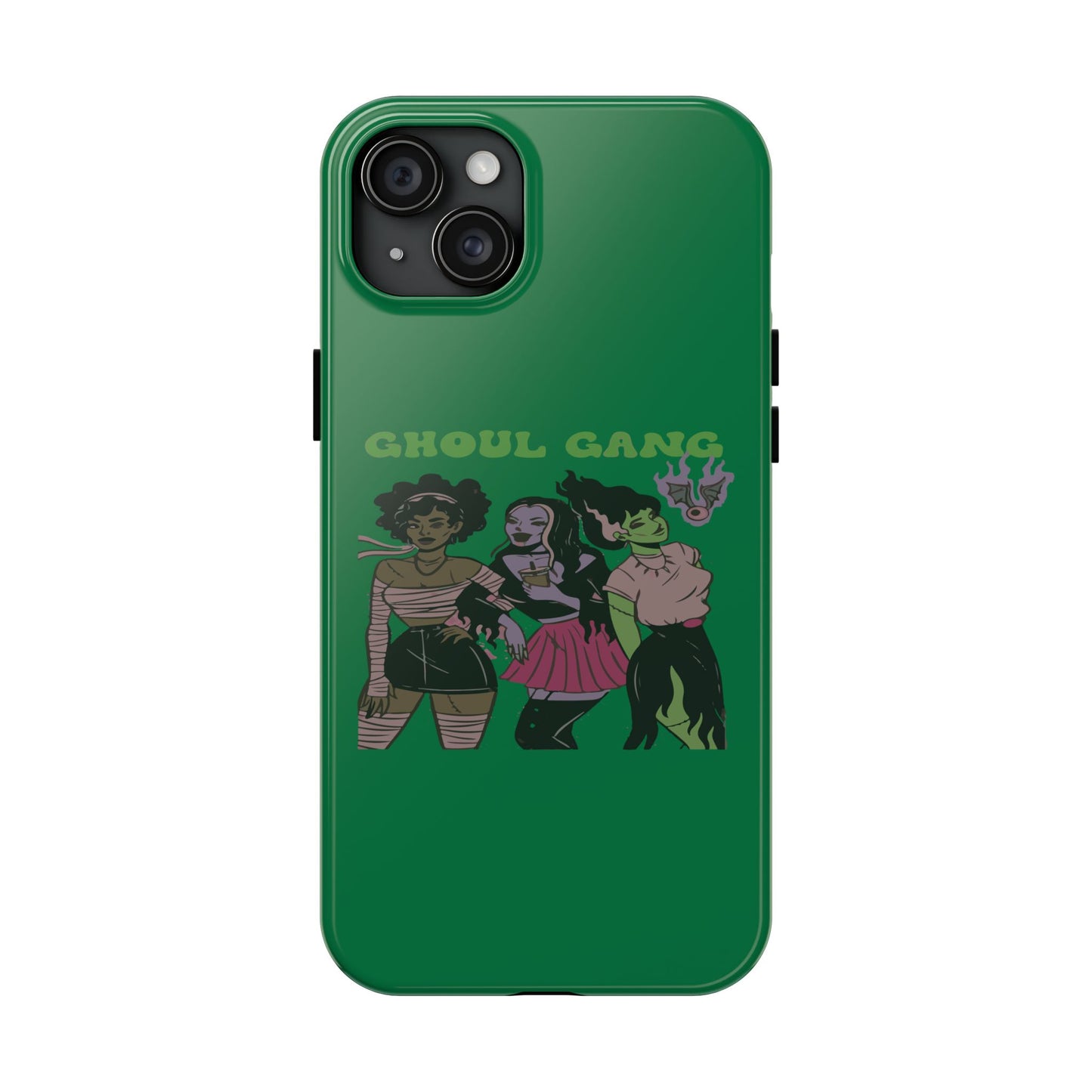 Ghoul Gang Tough Phone Case, Phone Accessory, Halloween Gift, Spooky Aesthetic, Durable Protection, Trendy Design