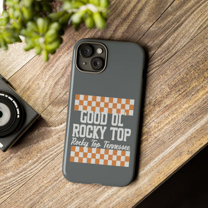 Rocky Top Phone Case, Tennessee Pride Case, Gift for Volunteers, Durable Phone Cover, College Student Accessory, Sports Fan Merchandise