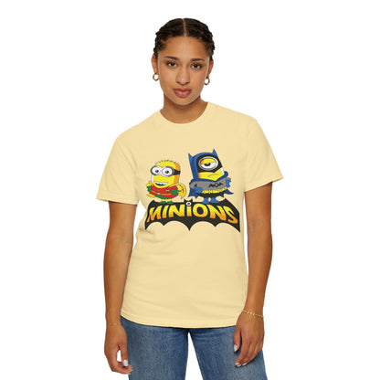 Minions Superhero Unisex T-shirt, Fun Gift for Kids, Cartoon Apparel, Birthday Party Outfit, Family Movie Night Wear