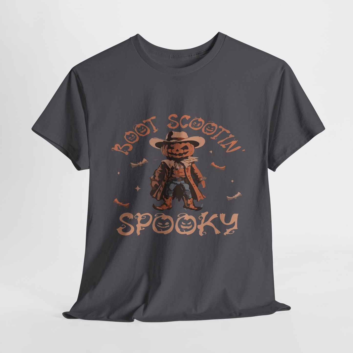 Spooky Cowboy Tee, Unisex Heavy Cotton T-Shirt, Halloween Costume, Fall Fashion, Fun Casual Wear, Gift for Friends, Boot Scootin' [...]