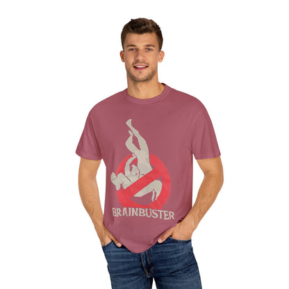 Unisex Fun Graphic T-Shirt, Graphic Tee, Casual Wear, Gift for Wrestling Fans, Brainbuster Design, Humor Apparel, Everyday Style