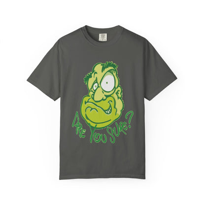 Unisex Garment-Dyed T-Shirt with Quirky Cartoon Design - Perfect for Casual Wear, Gifting, Parties, and Everyday Comfort