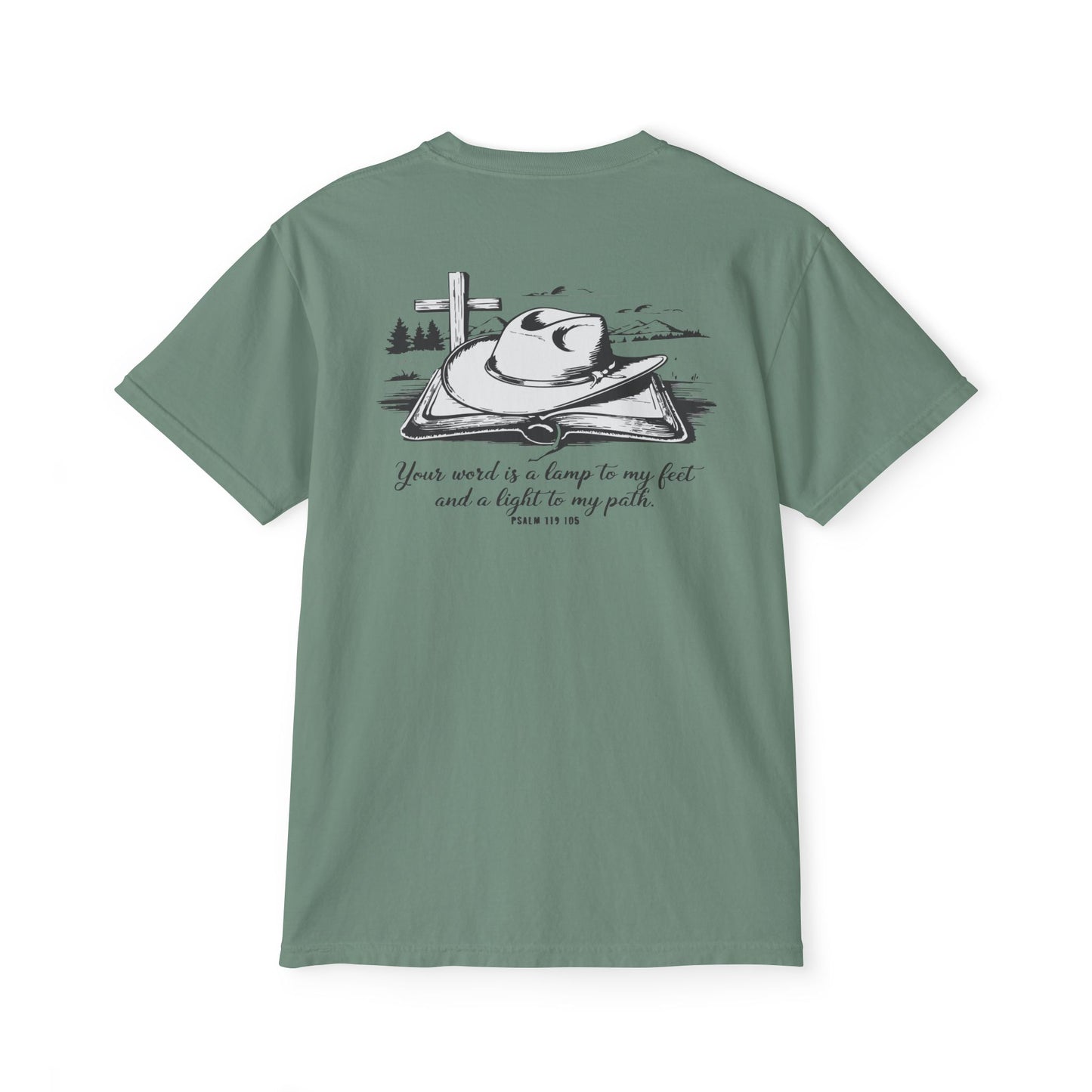 Unisex Pocket T-Shirt with Inspirational Quote - Perfect for Everyday Wear, Gift for Friends and Family, Spiritual Vibes, Summer Outing