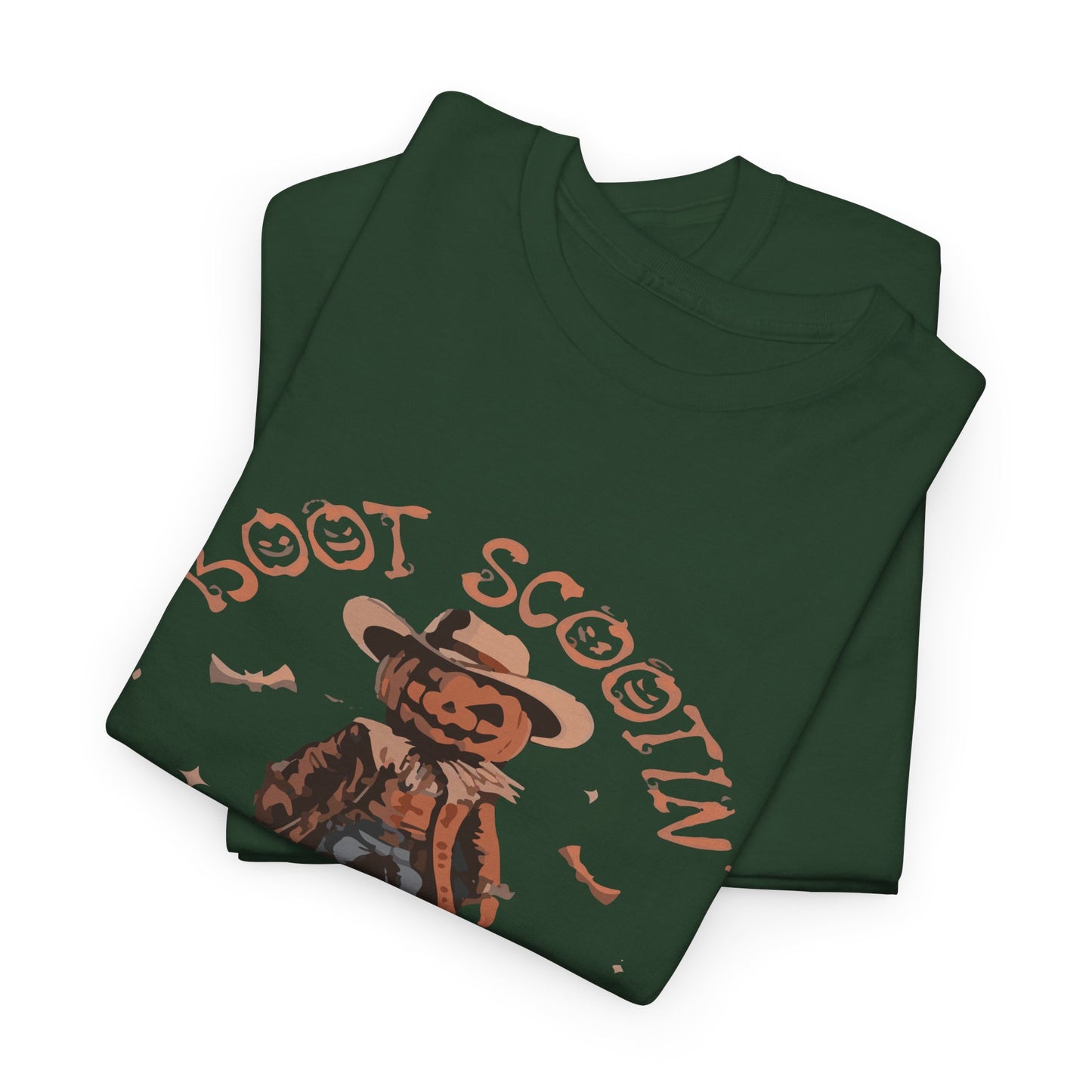 Spooky Cowboy Tee, Unisex Heavy Cotton T-Shirt, Halloween Costume, Fall Fashion, Fun Casual Wear, Gift for Friends, Boot Scootin' [...]