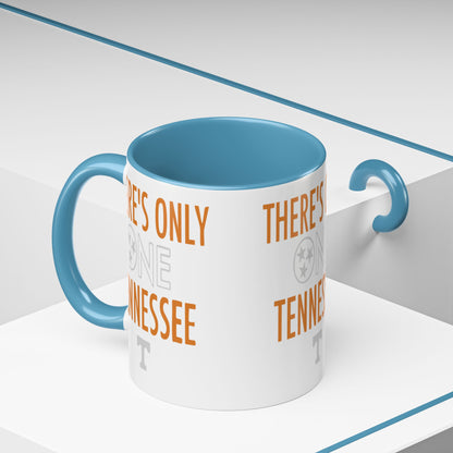 Tennessee Accent Coffee Mug - Perfect for Fans, Gift for Graduates, Home Office Essential, Sports Celebration, Personalized Tea Cup