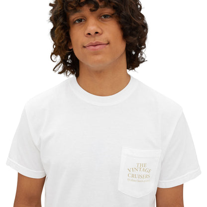 Vintage Allons church of Christ Cruise Pocket T-Shirt