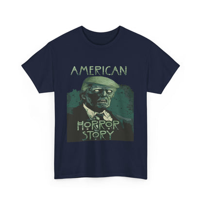 American Horror Story Unisex Heavy Cotton Tee, Horror Fan Gift, Graphic Tee, Halloween Costume, TV Show Merch