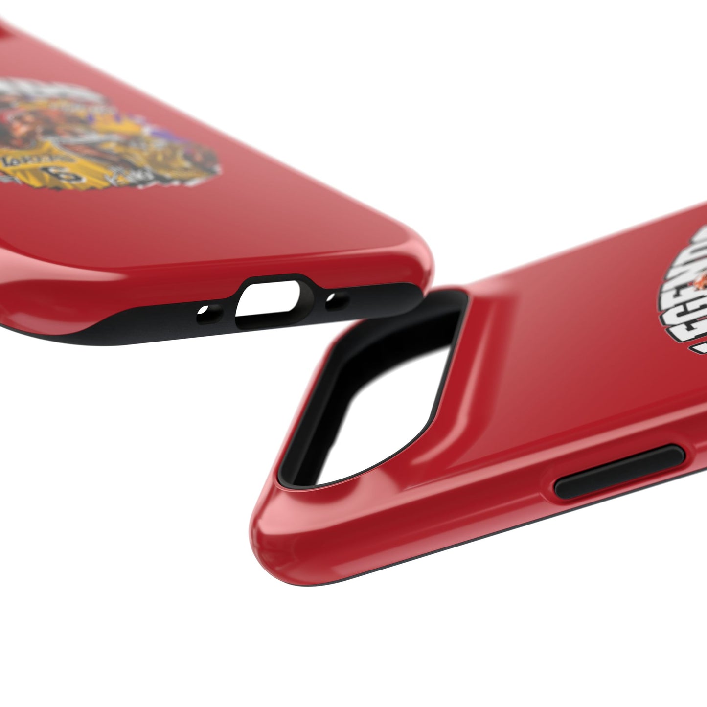 Legends Basketball Graphic Phone Case — Impact-Resistant iPhone Cover