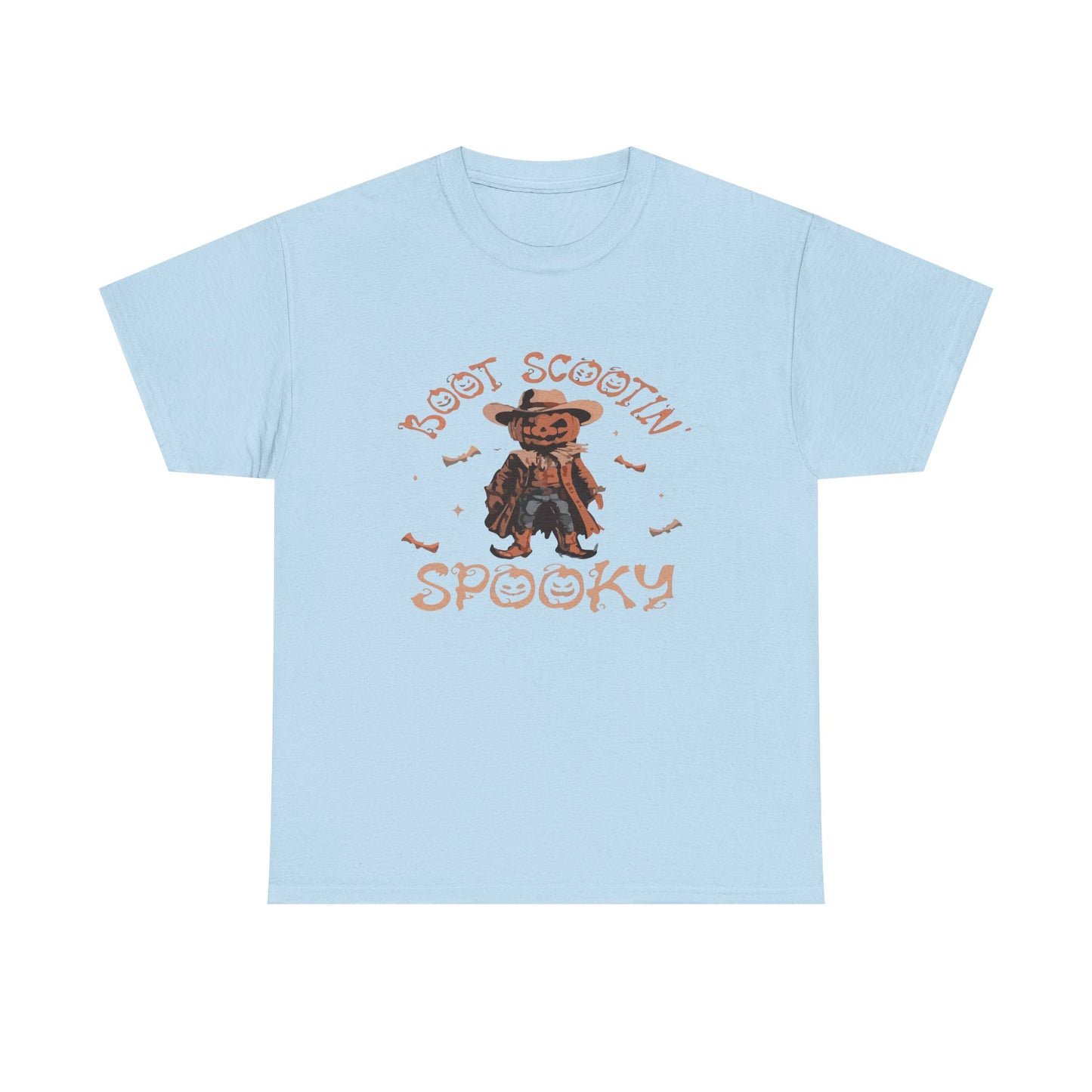 Spooky Cowboy Tee, Unisex Heavy Cotton T-Shirt, Halloween Costume, Fall Fashion, Fun Casual Wear, Gift for Friends, Boot Scootin' [...]