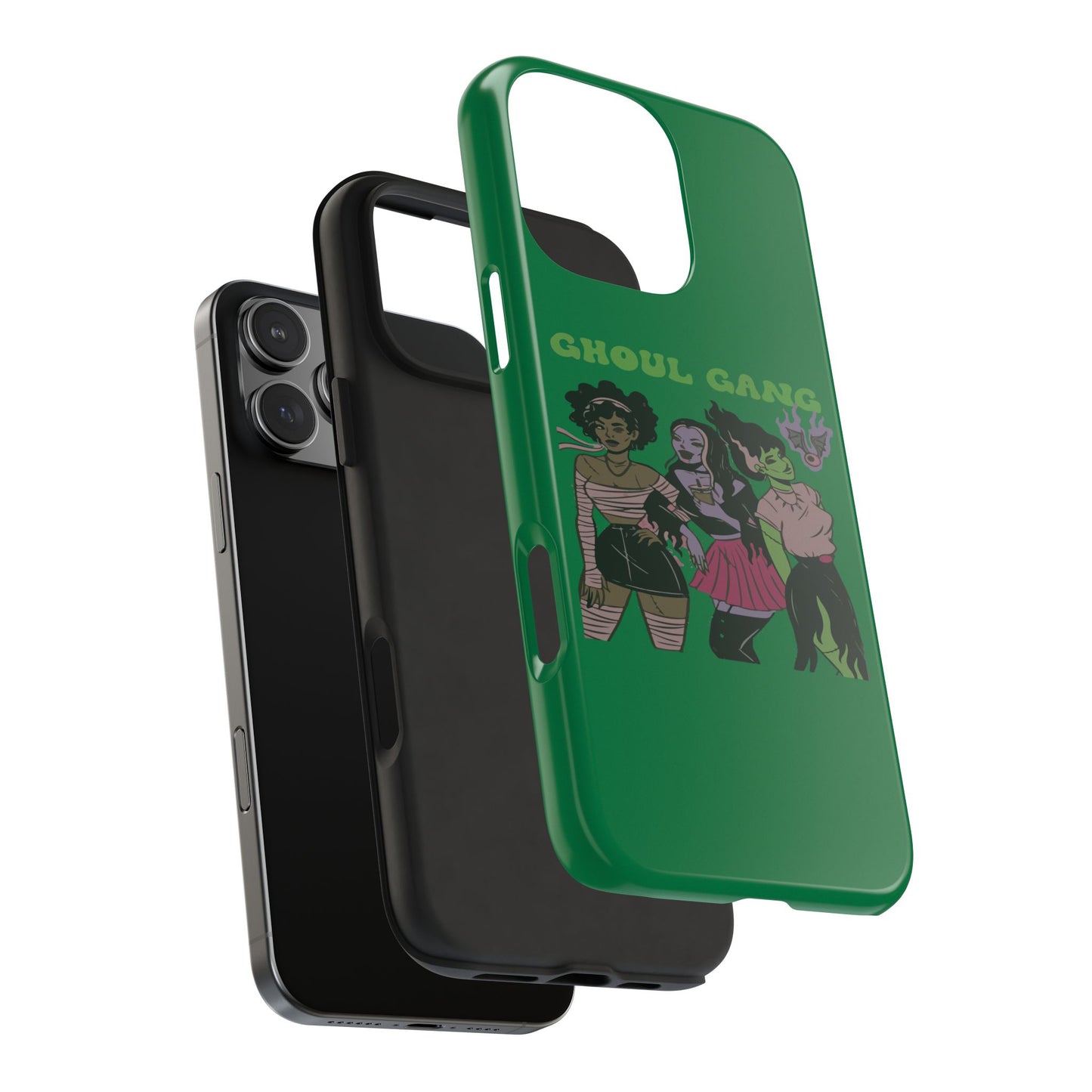 Ghoul Gang Tough Phone Case, Phone Accessory, Halloween Gift, Spooky Aesthetic, Durable Protection, Trendy Design