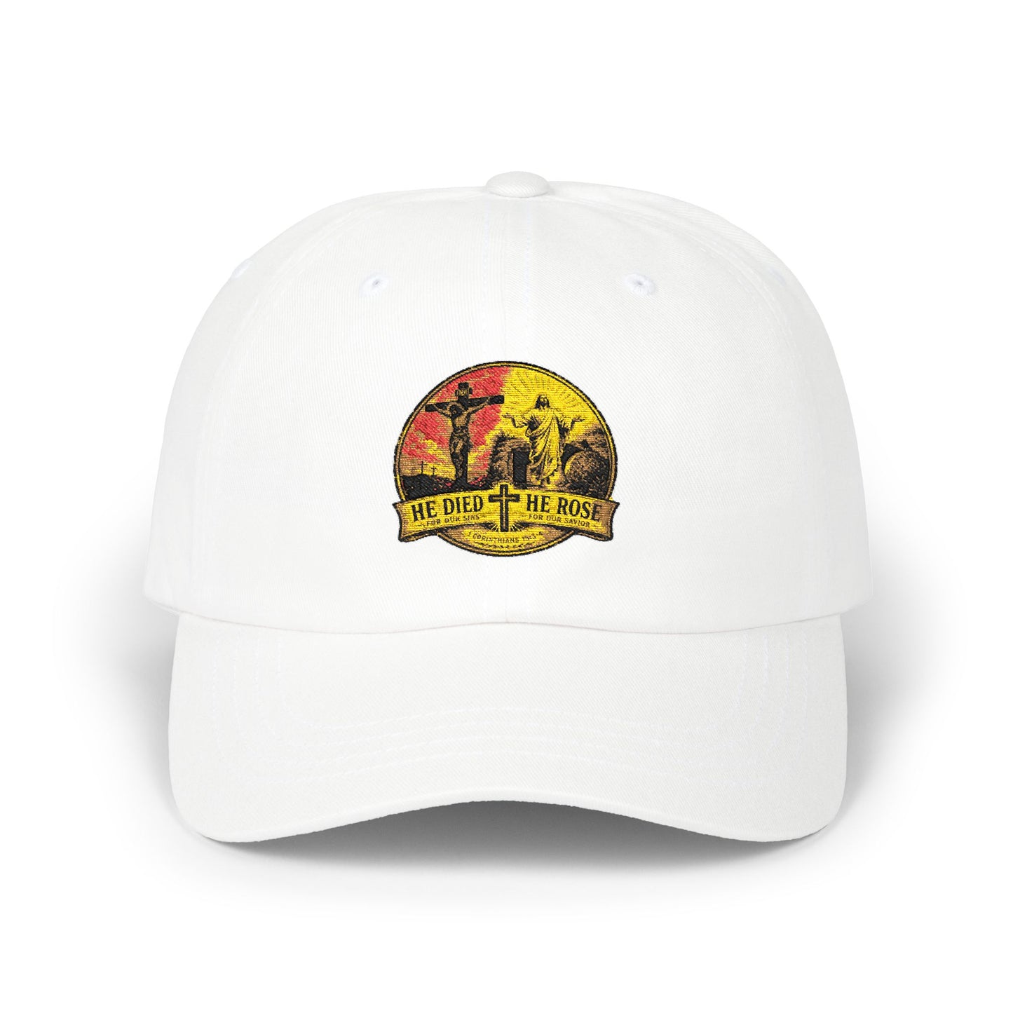 Dad Cap — Vintage Outdoors Patch “Blessed Are The Poor”